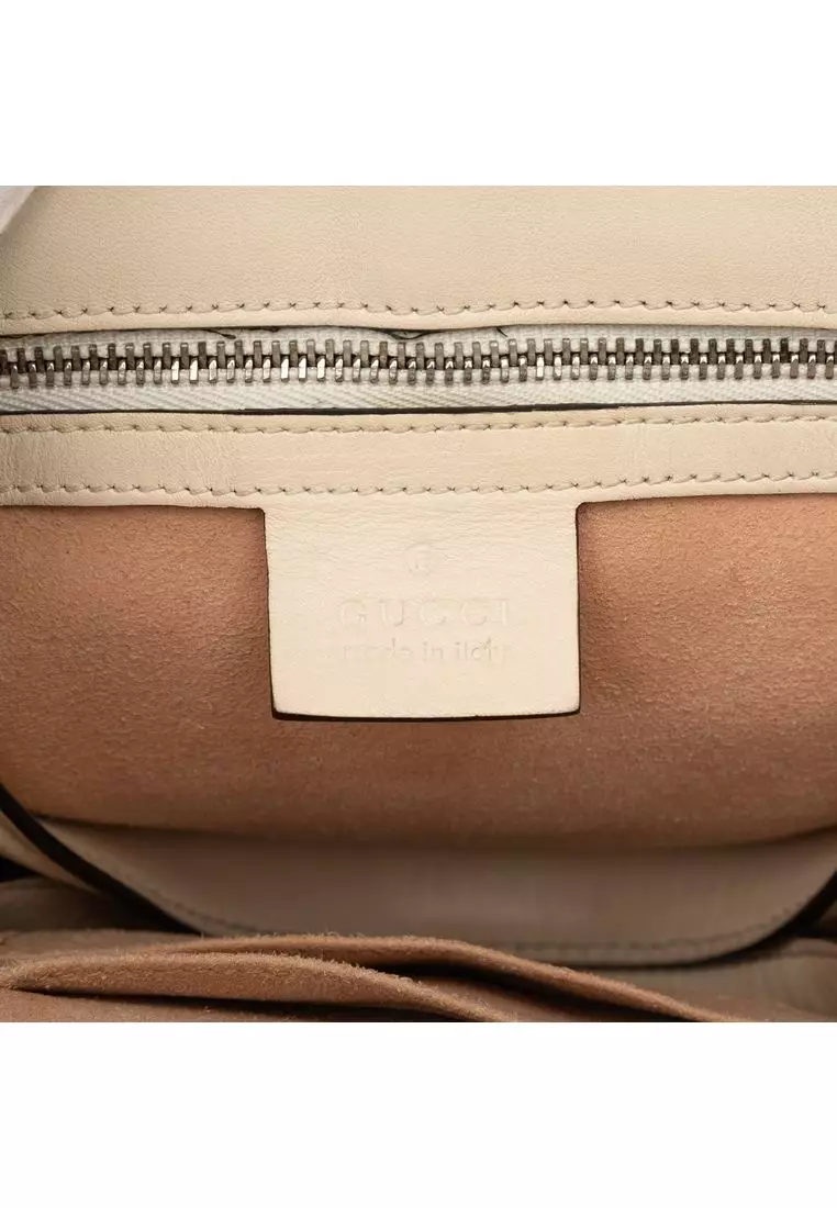Pre-Loved Gucci Quilted Leather Dionysus Web Satchel