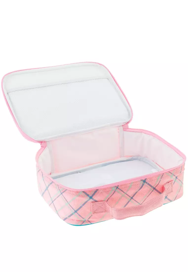 Trolley Bag with Lunch Bag for Kids Pink Unicorn Classic