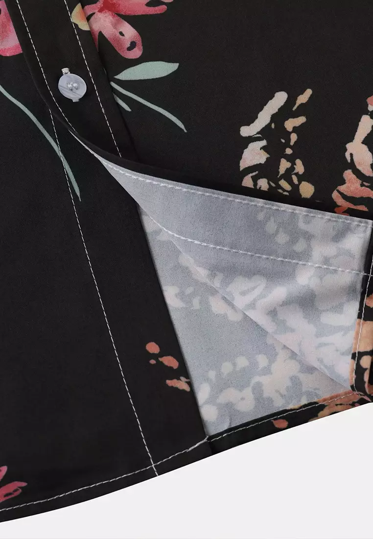 Hawaiian Print Short Sleeve Shirt YL-C315