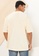 Lubna Homme 米褐色 Oversized 印花T-襯衫 F0E59AA0E8B8A0GS_1