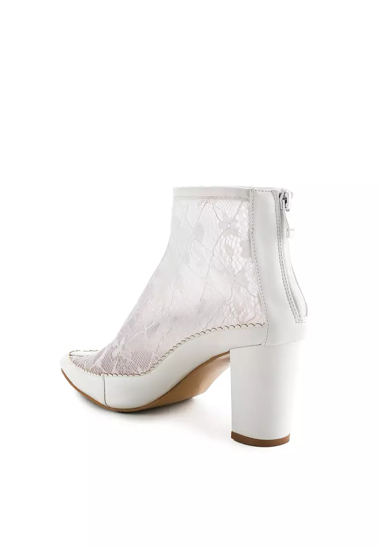 CHANTILLY J23106-6 BOOTS WHITE
