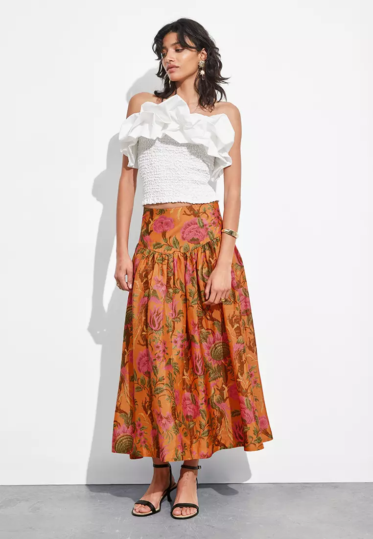 ★2025SS新作★glowny★AIR OFF SHOULDER TOP AIR OFF SHOULDER TOP (WHITE) - GLOWNY