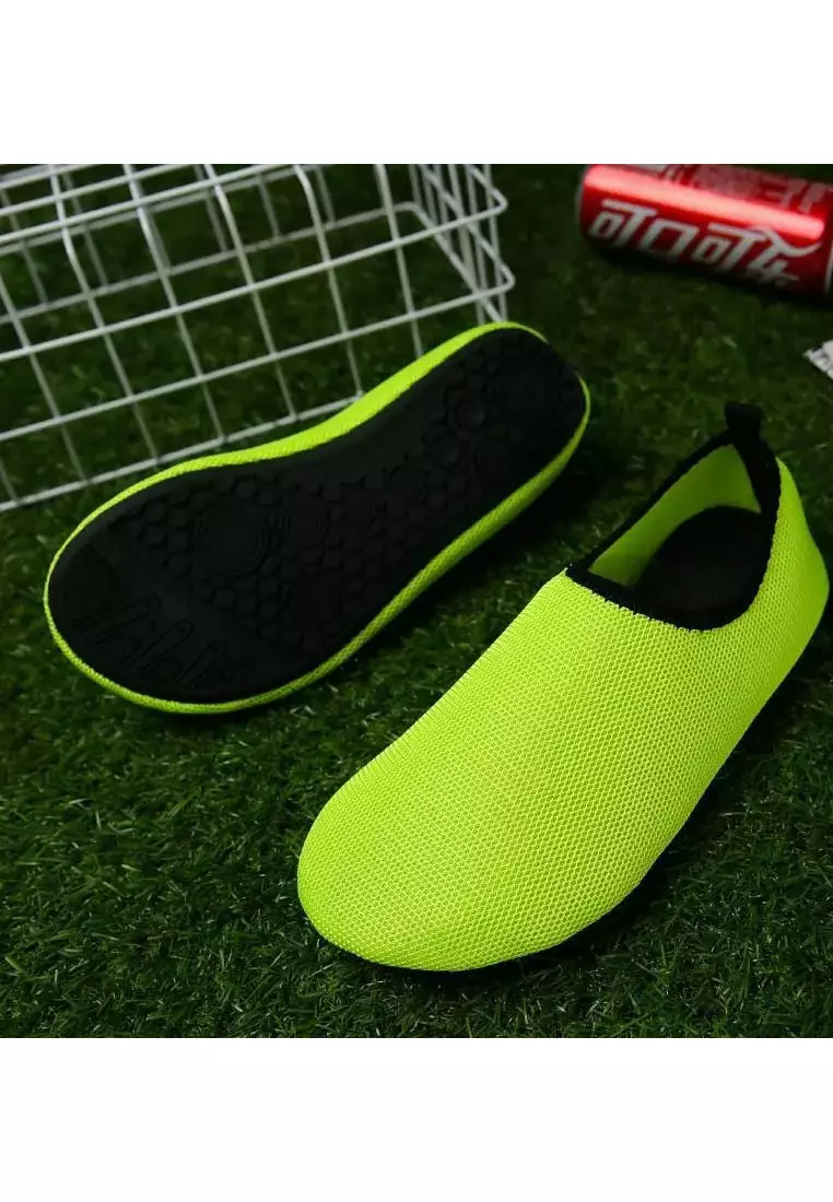 Non-Slip TPR Aqua Shoes Size - Green