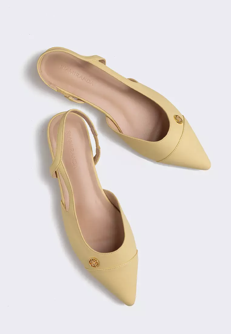 Ria Miranda Butter Siena Slingback Flats