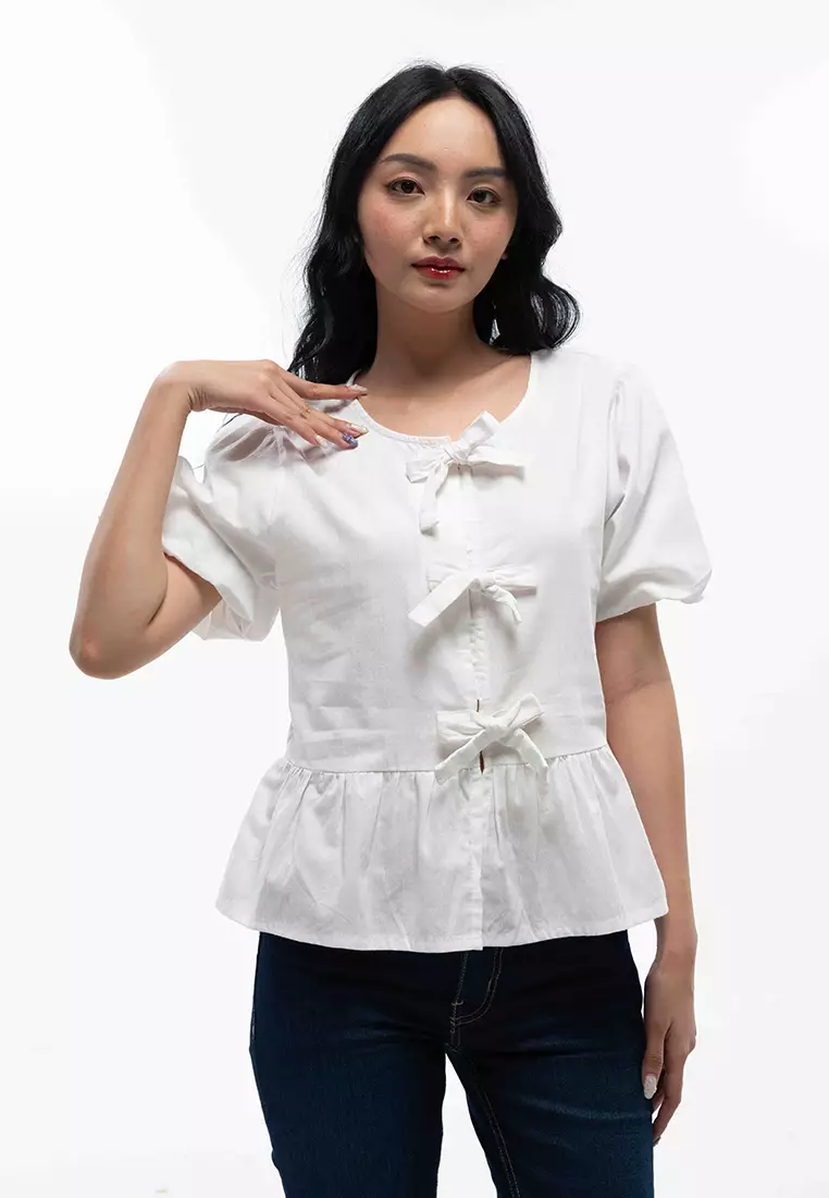 Little X eight Mom Wu Qian Blouse