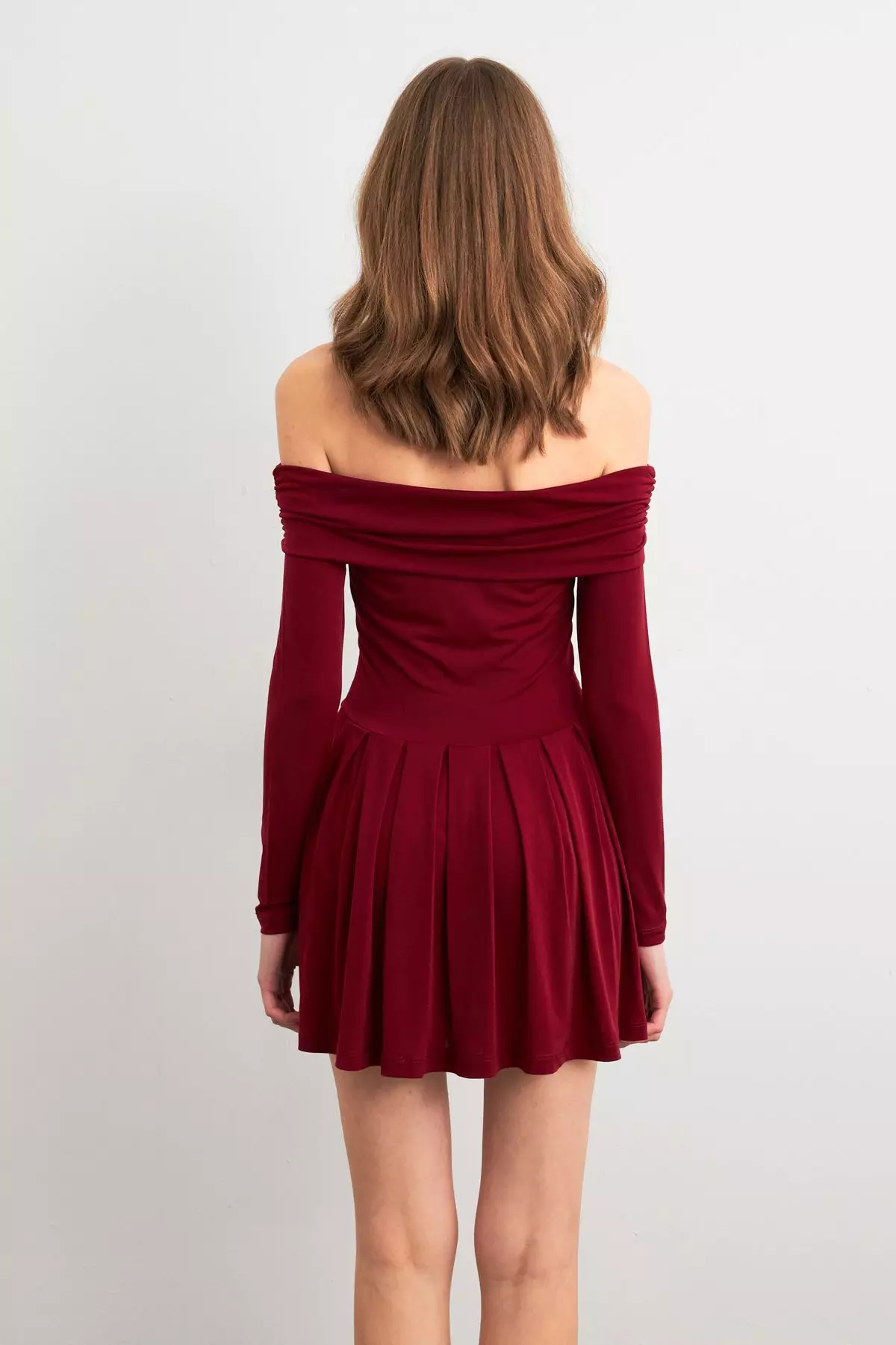 Madonna Collar Midi Dress