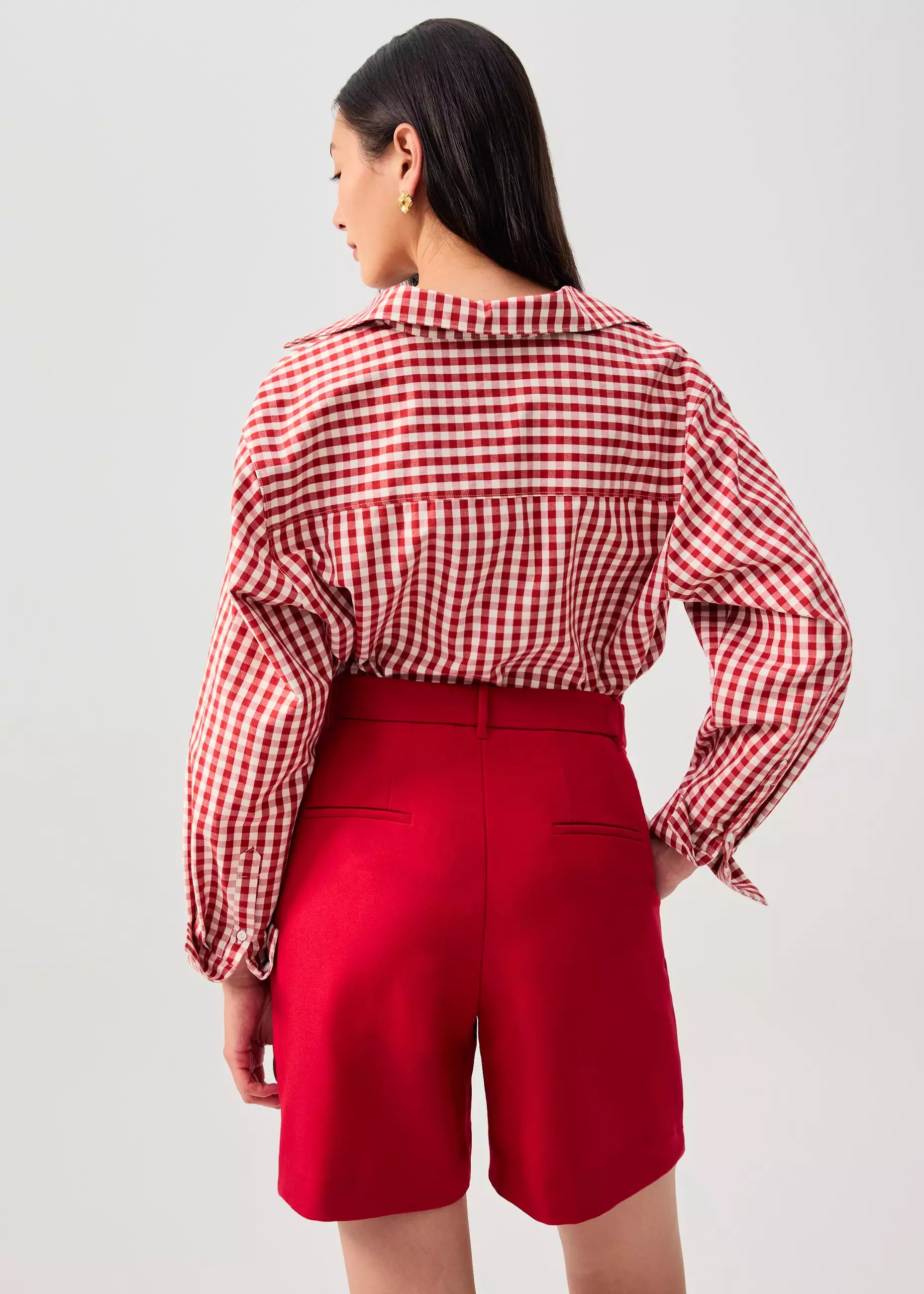 Celana Pendek Wanita - Lana Tailored High Waist Shorts