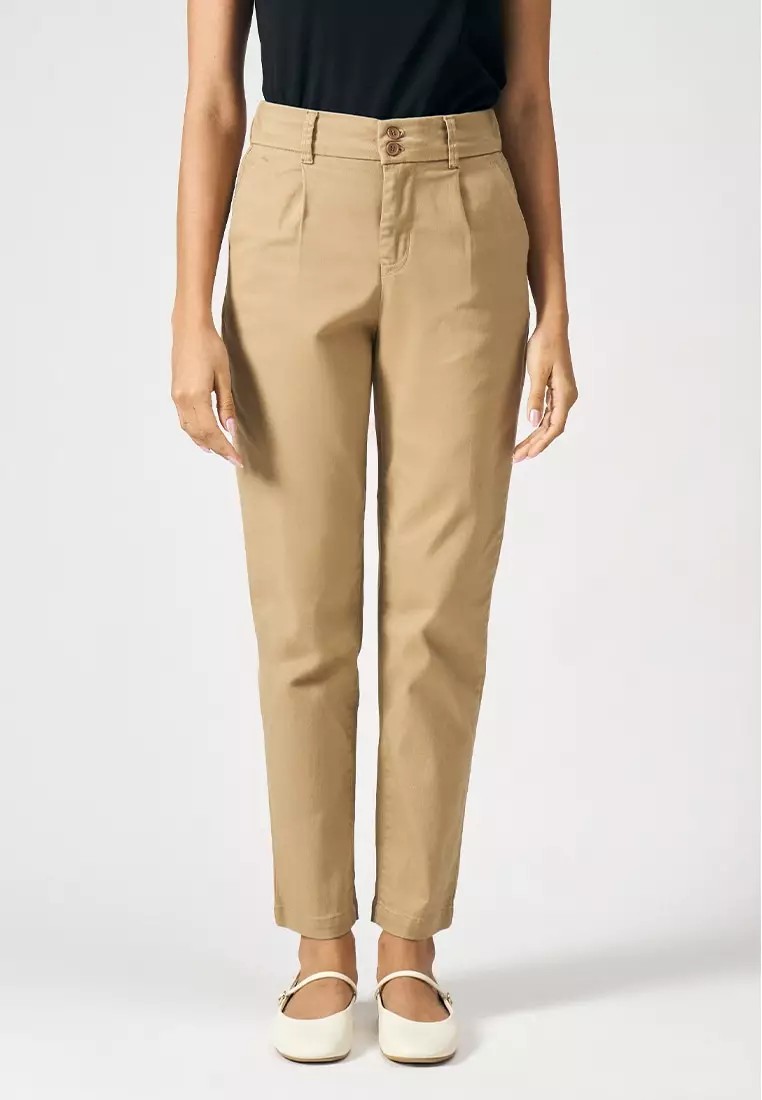O.O.O. Stretch High Waist Trousers