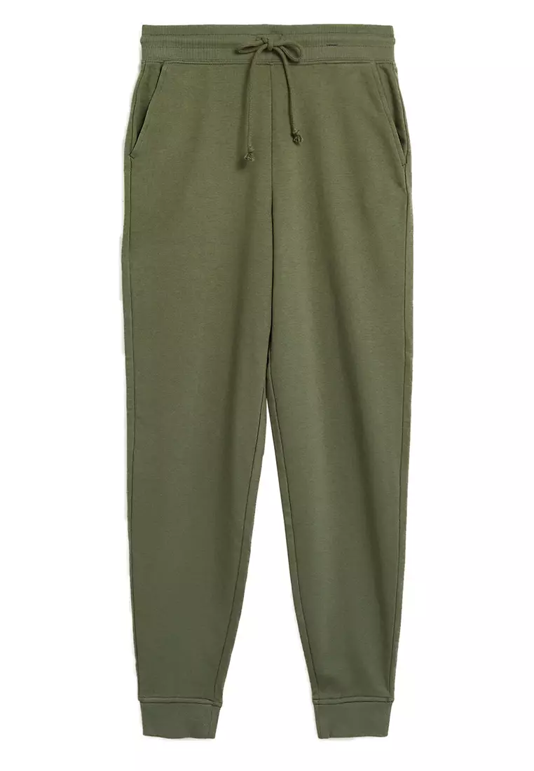 Jual Marks & Spencer The Cotton Rich Cuffed Joggers Original 2024