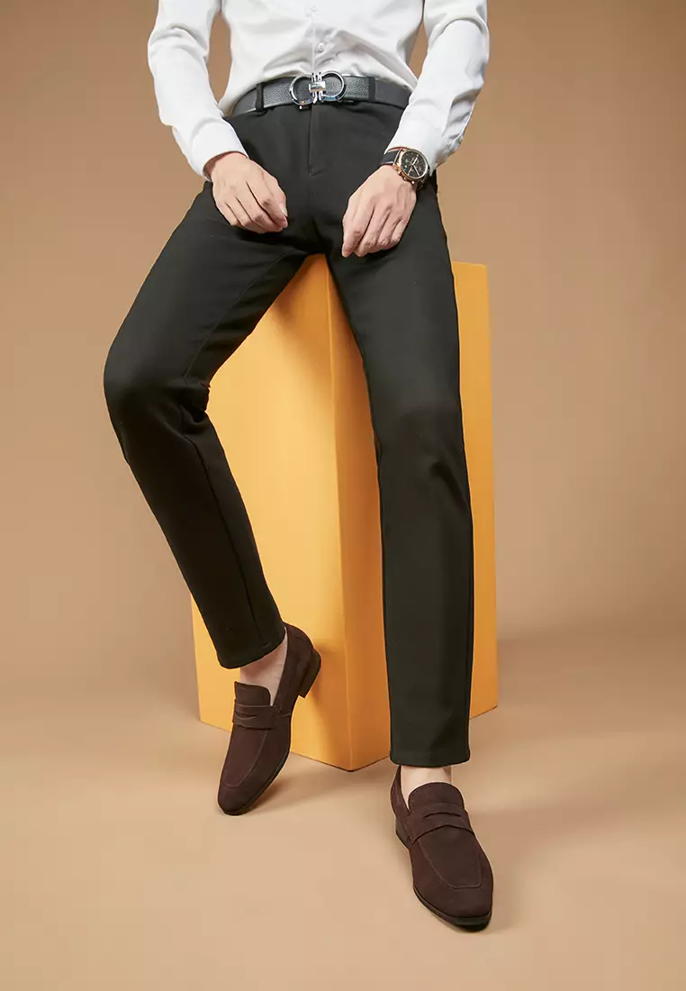 Cow Suede Penny Loafers KB23668