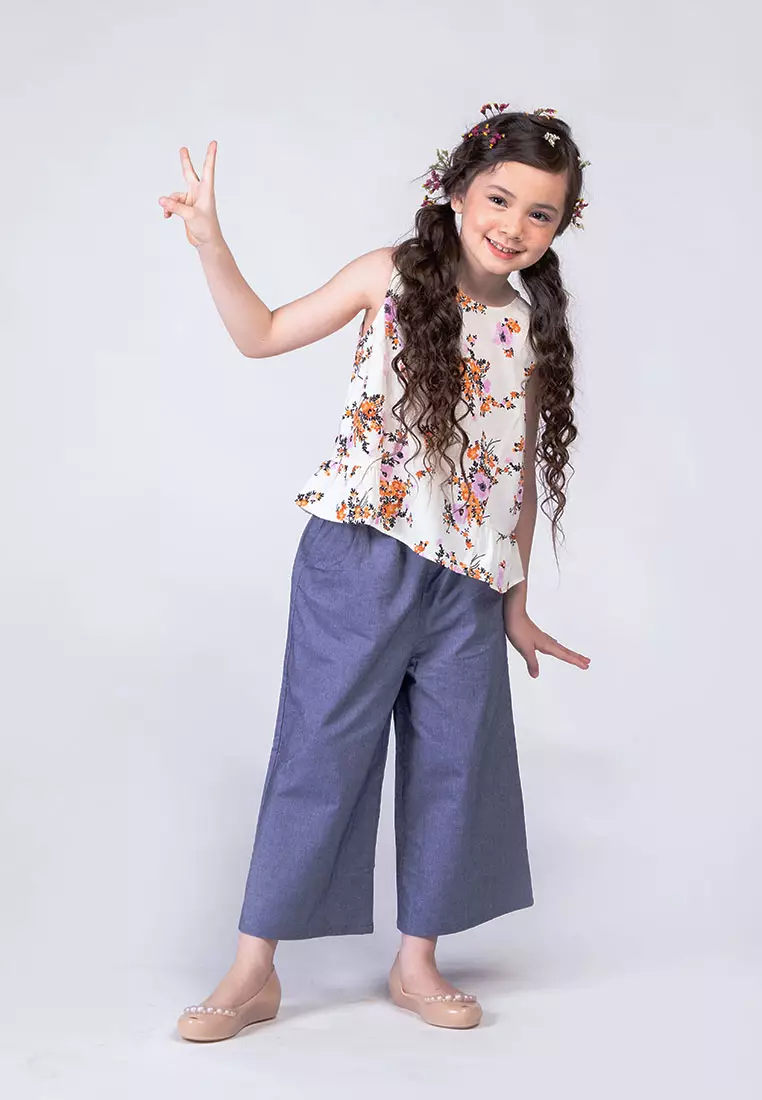 Treehouse Kids Heather Sleeveless Top for Girls