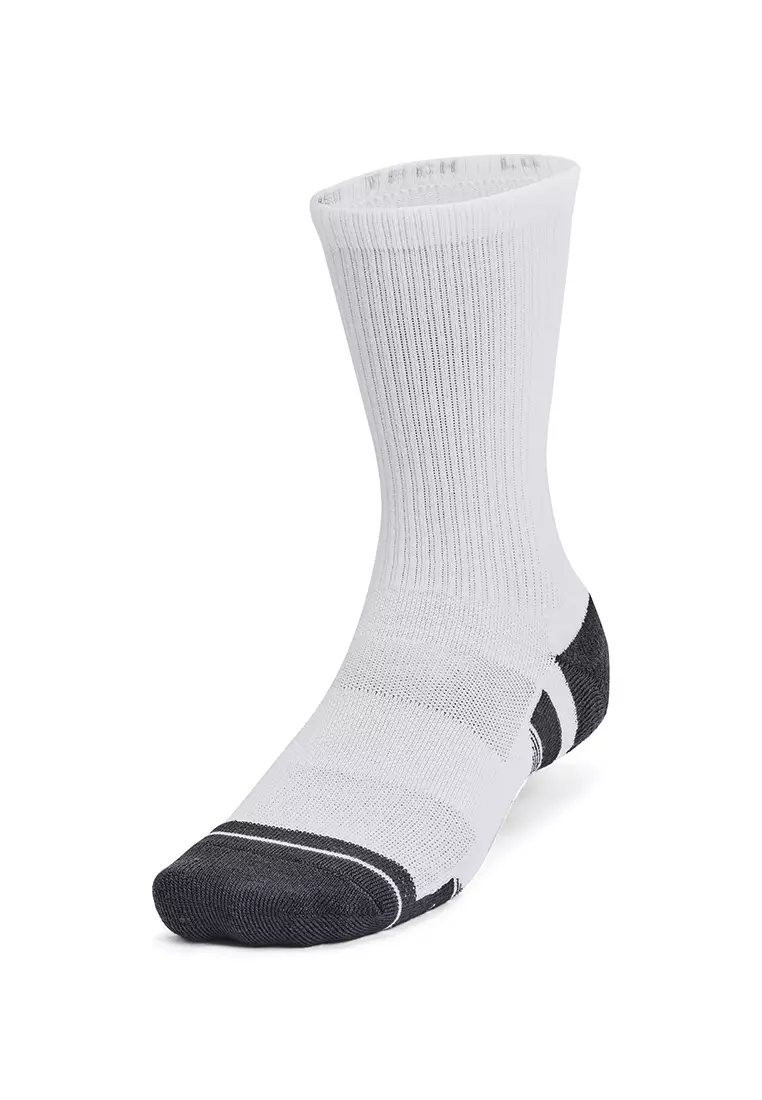 Performance Tech™ Unisex 3-Pack Crew Socks