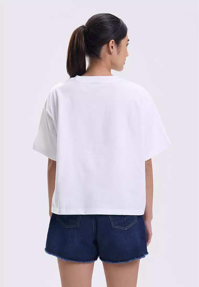 Strawberry Matcha Loose Graphic T-shirt