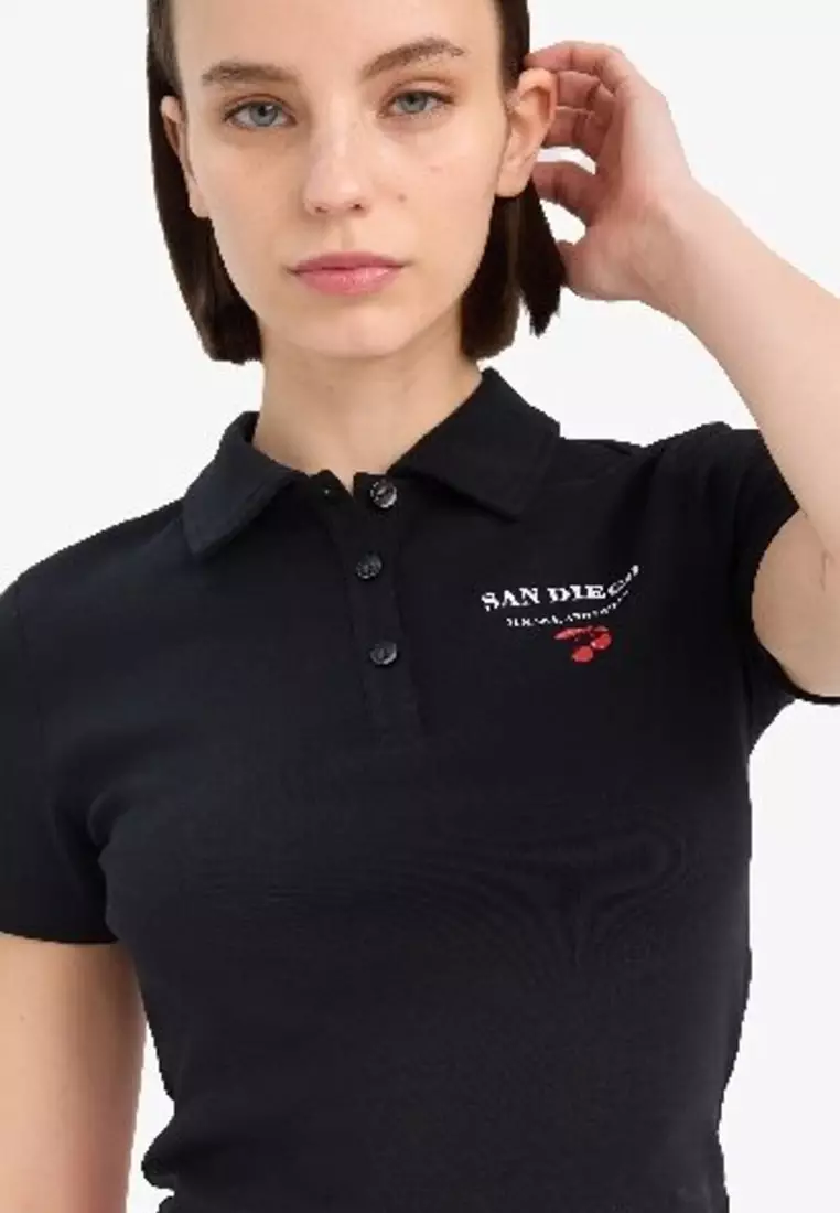 Printed Polo Shirt