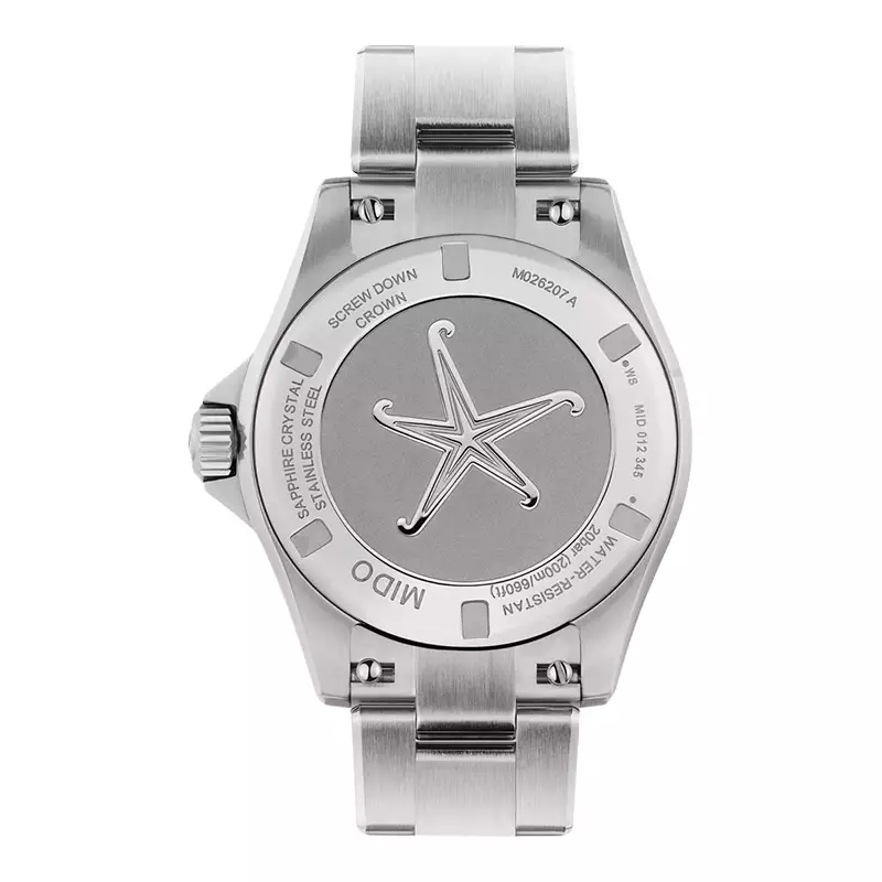 Jam Tangan Unisex MIDO Ocean Star M026.207.11.041.00 Automatic Blue Dial Stainless Steel Strap