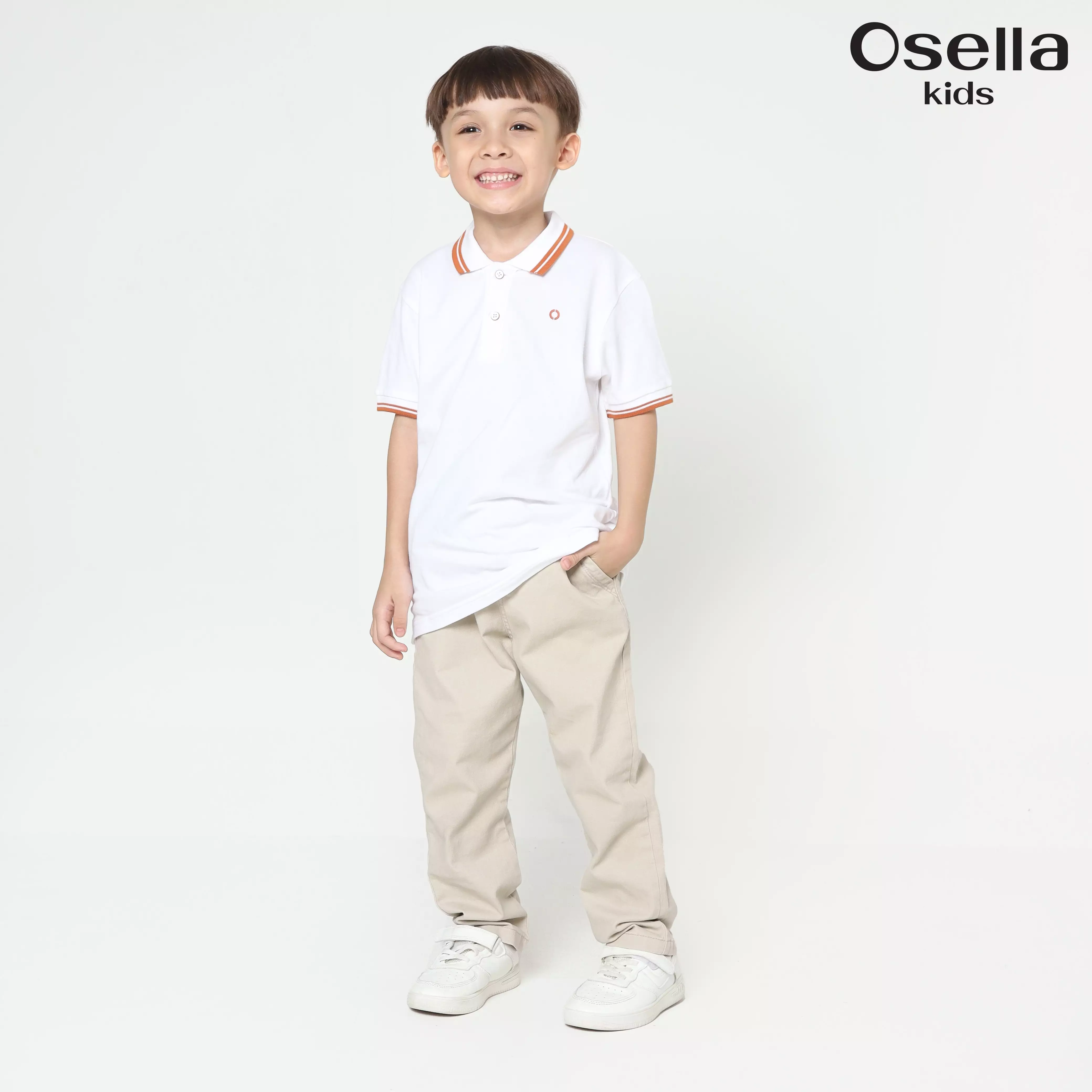 Osella Basic Reguler FIt Polo Shirt 3222500101 | Kaos Polo Shirt Basic Anak Laki-Laki
