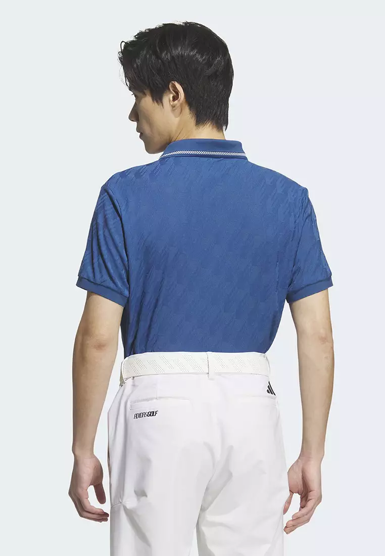 Jacquard Short Sleeves Polo Shirt
