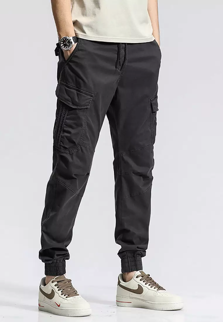 Functional Style Pockets Cargo Pants GJL650