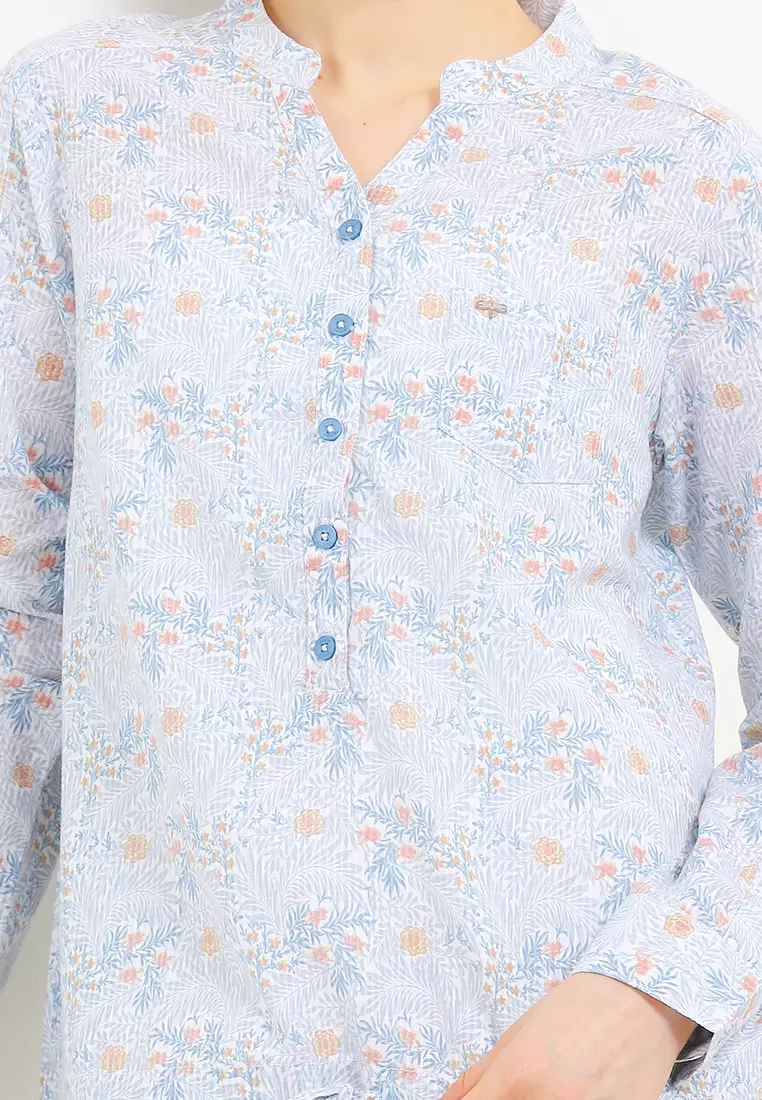 Triset Casual Pakaian Wanita Blouse - TR309840826