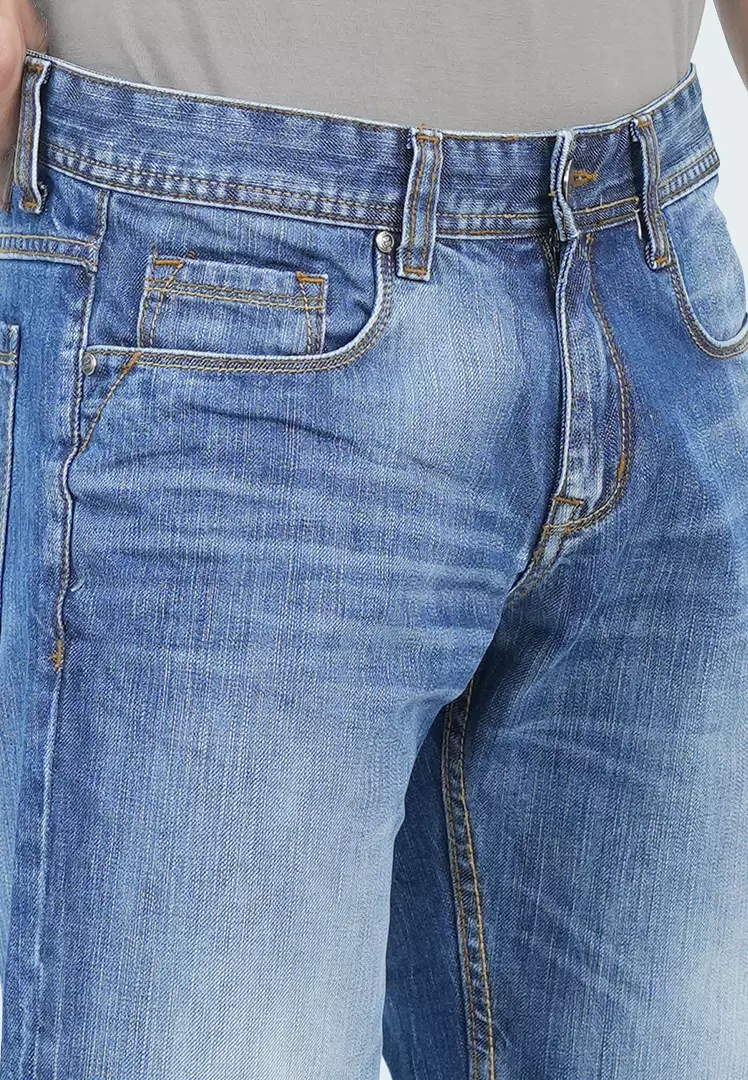 LGS - Celana Pendek - Short Jeans - Biru Denim - JSS.293.P080.A689.C