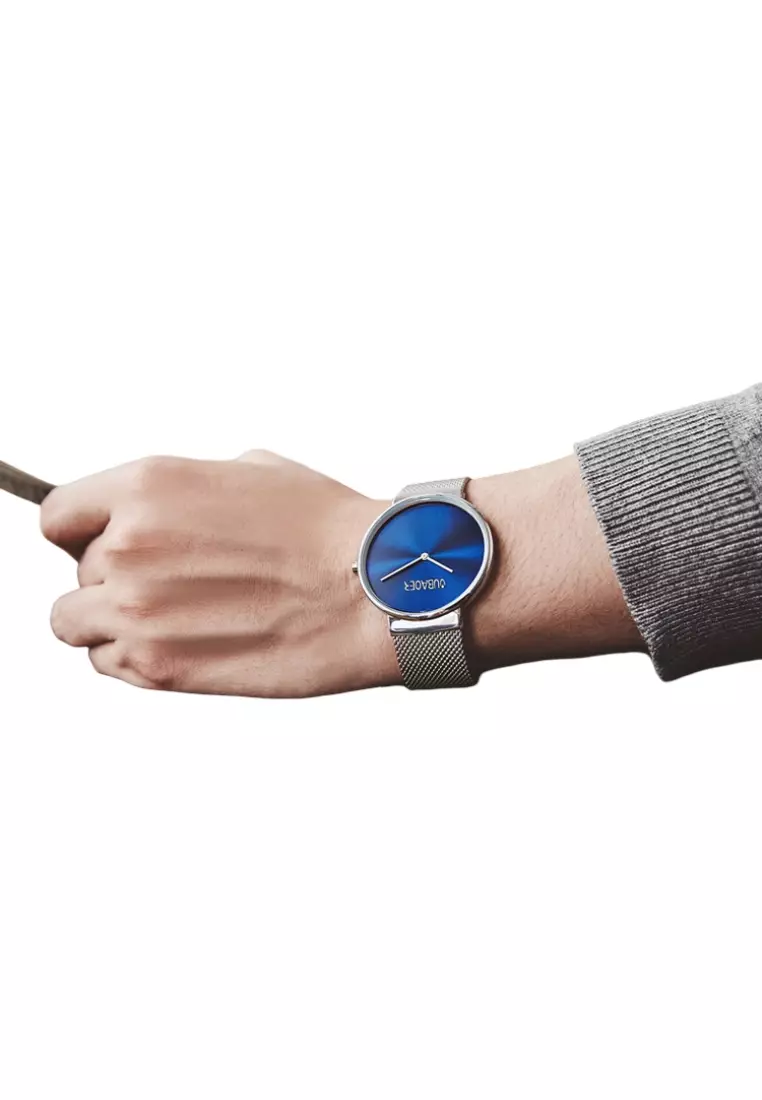 Buy OPCHIC Minimalist Steel Mesh Belt Ultra-Thin Quartz Women's