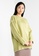 Heather green Knit Pullover B5D16AA4464ED0GS_1