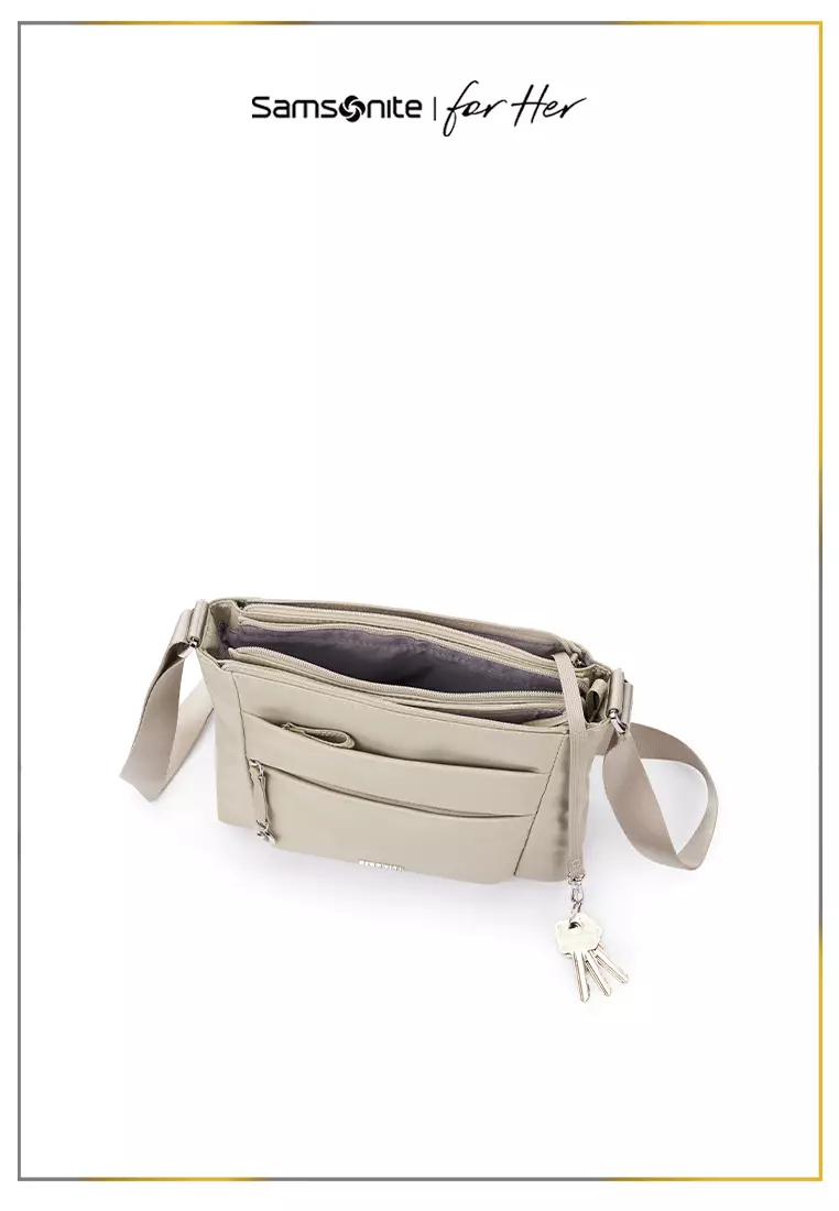 Samsonite Move 5.0 H. Shoulder Bag S 3 Zip - Stone Green