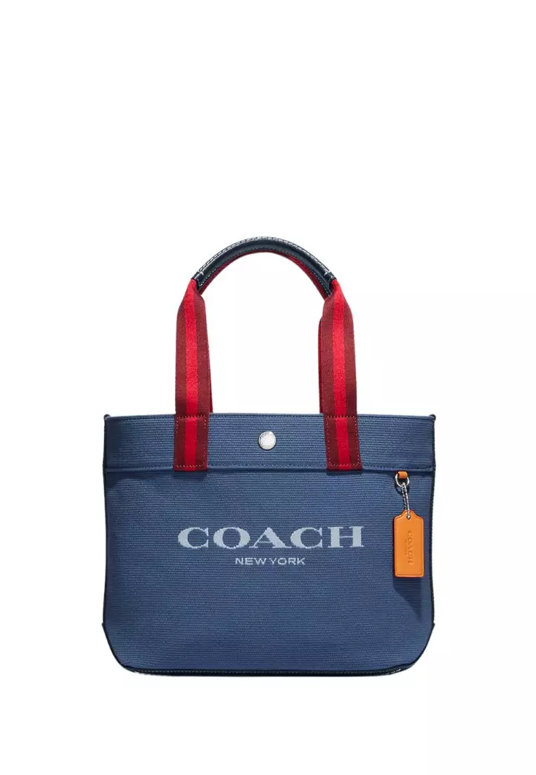 Coach denim canvas tote new arrivals
