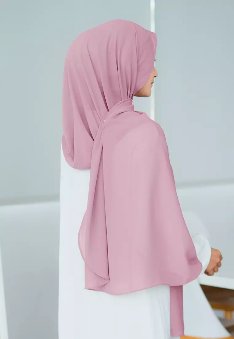 HIJAB INSTAN SAFFA - PURPLISH PINK