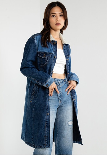 long jean jacket