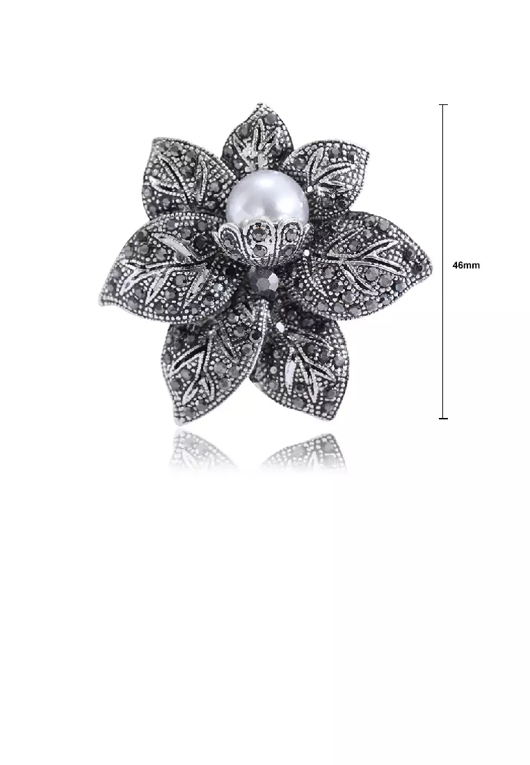Fake diamond cheap brooches and pins