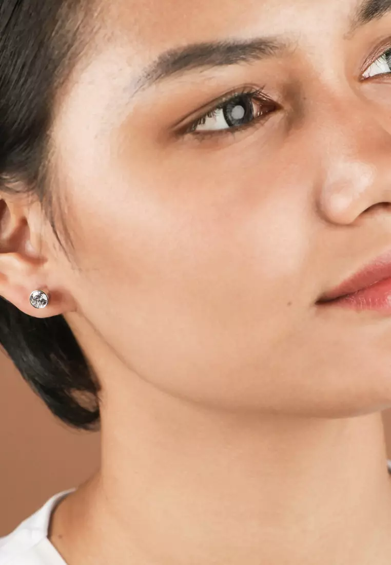 Arden Studs 18k White Gold