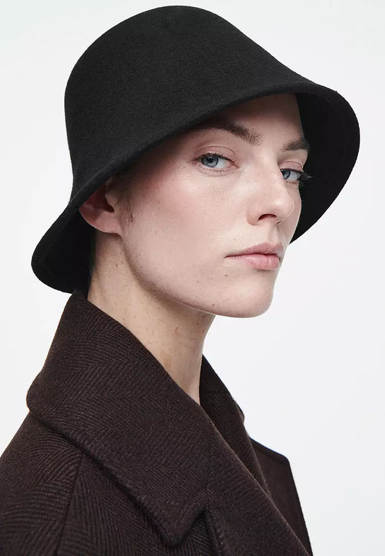 Felted-Wool Bucket Hat