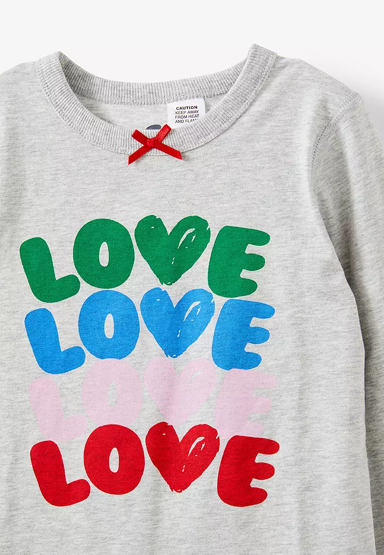 Ava Long Sleeve Pyjama Set