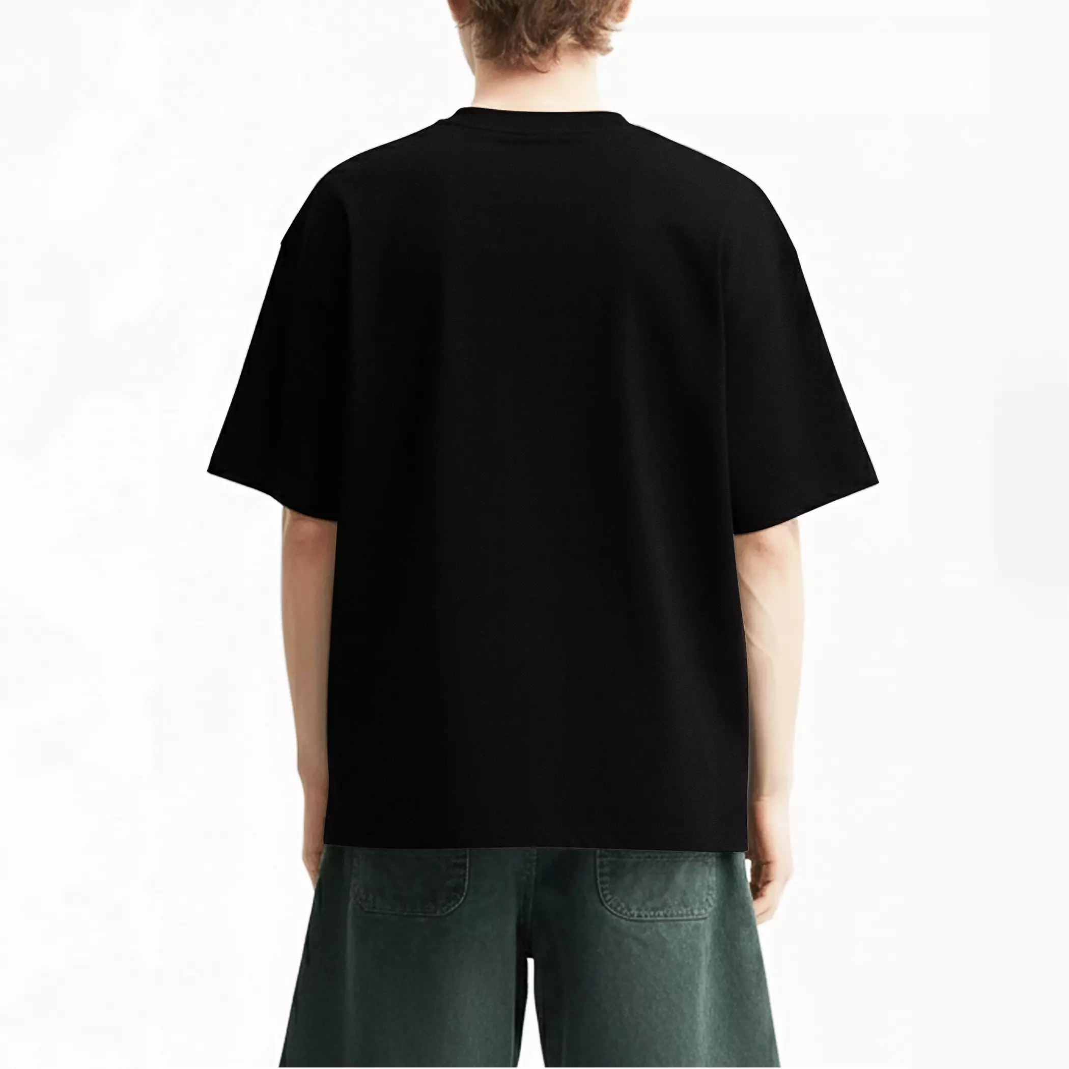 Gloaming Tshirt Oversized Cotton Australia Coolbreeze 25s Black