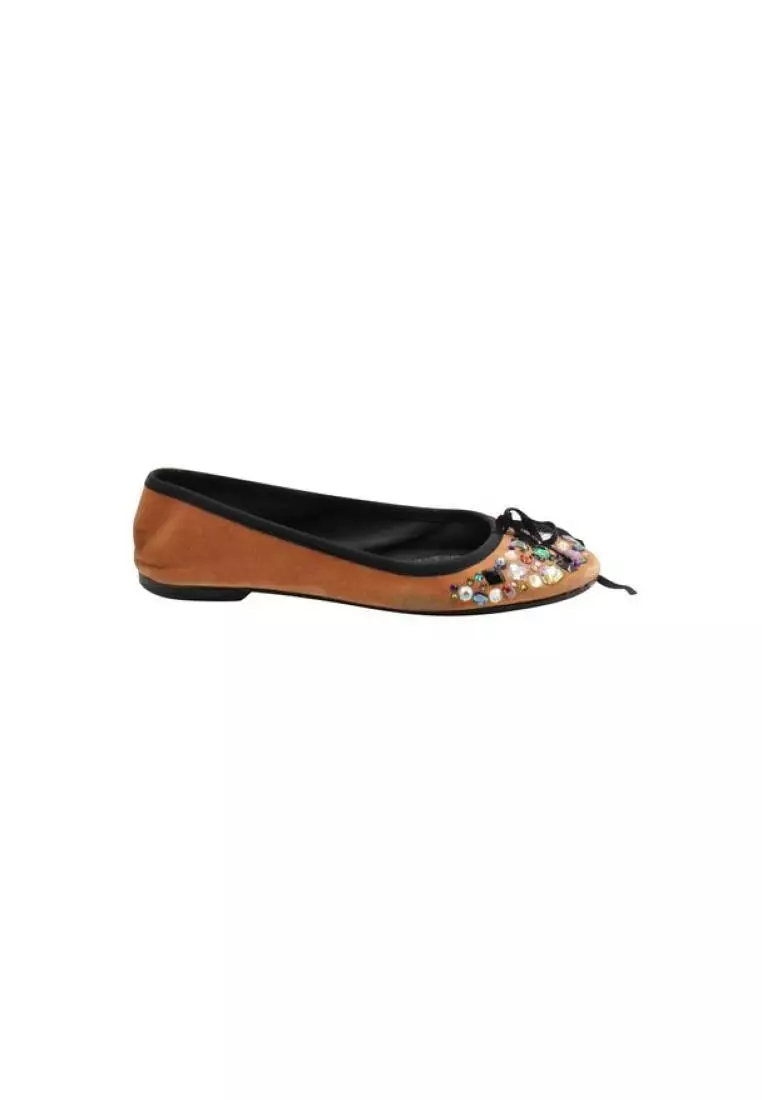 Zalora sales velvet shoes
