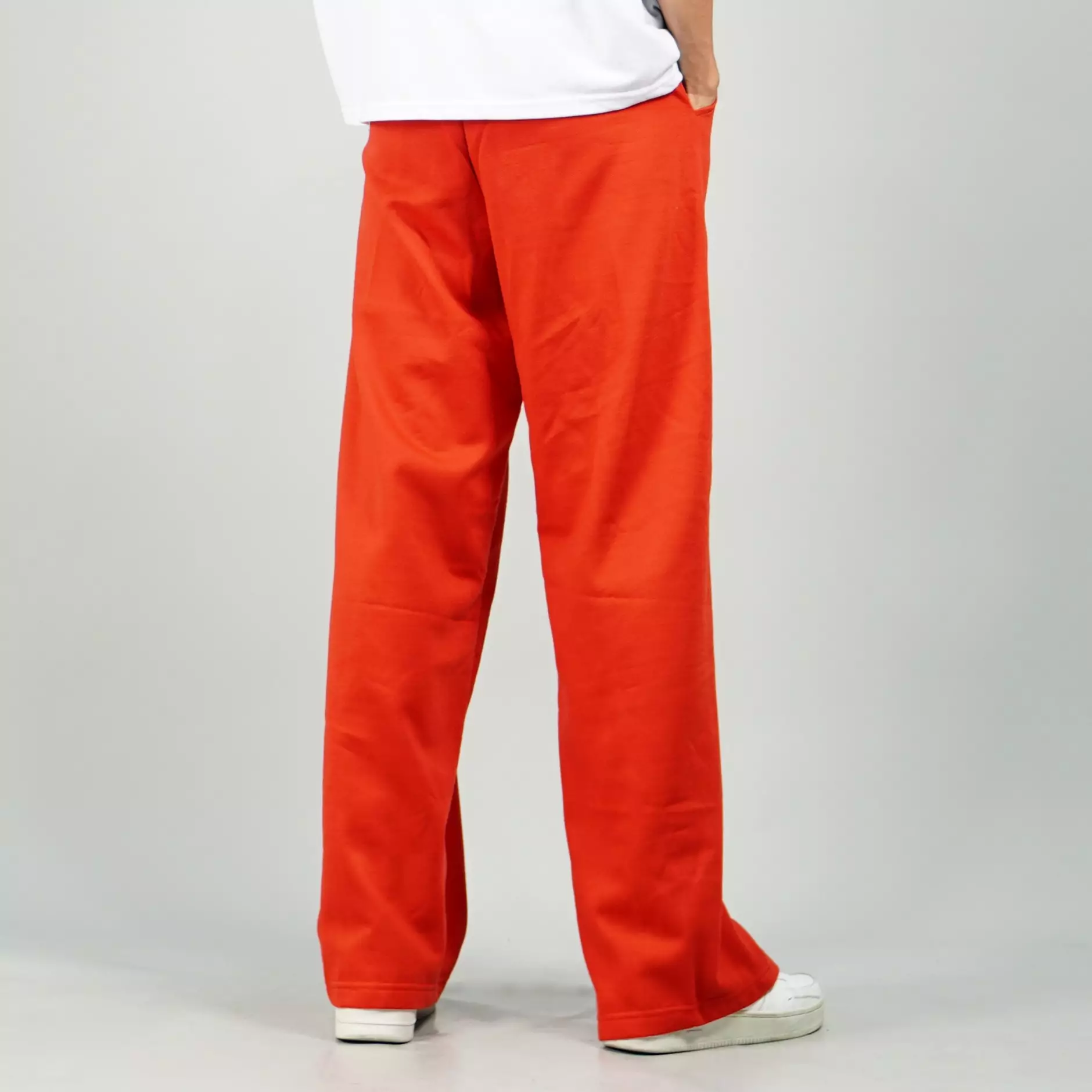 JENN Celana Baggy Pria Celana Panjang Baggy Pants Pria - MERAH