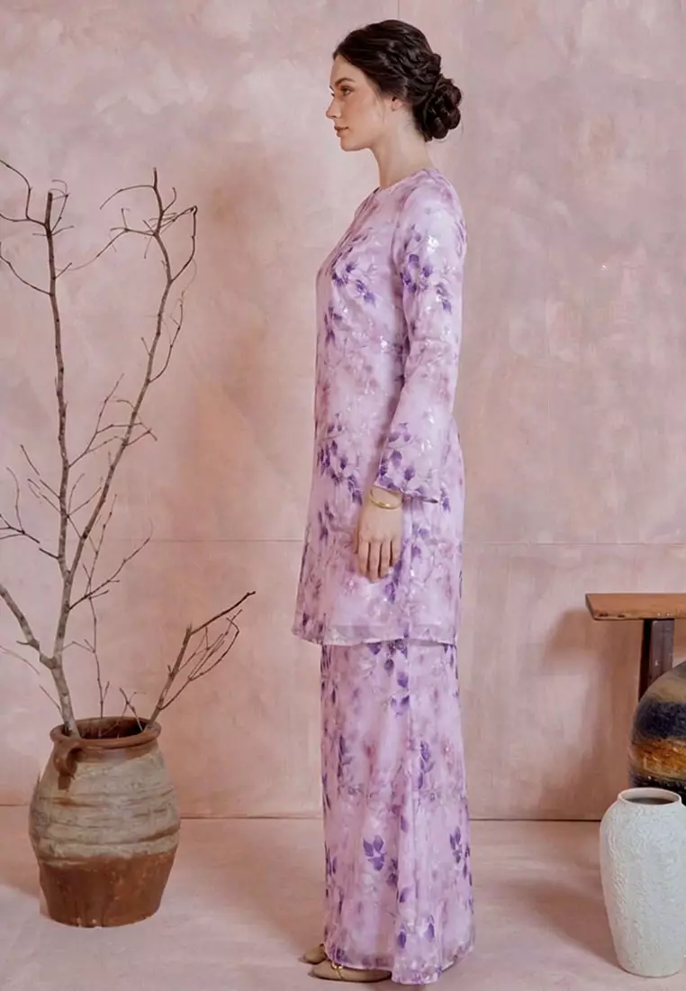 Jasmine Kurung Modern in Jacquard Chiffon