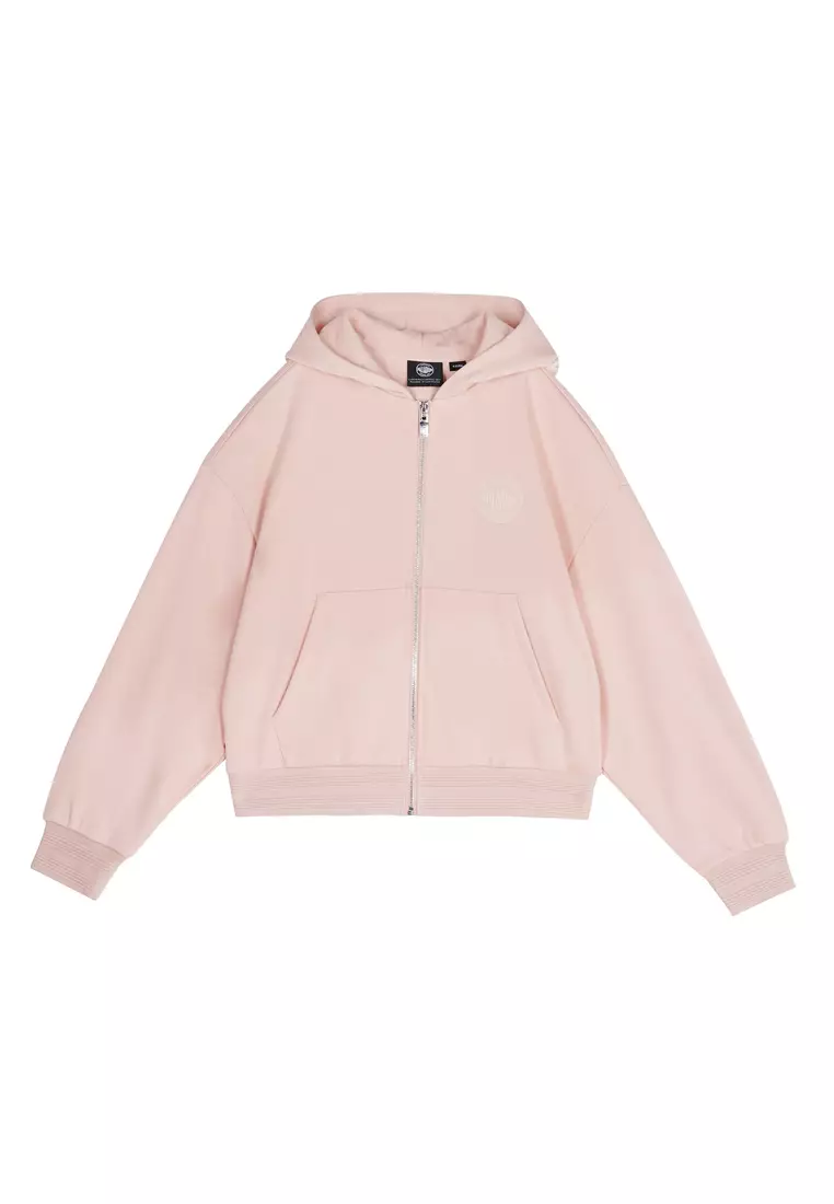 女裝 PALLADIUM LOGO 落肩連帽外套