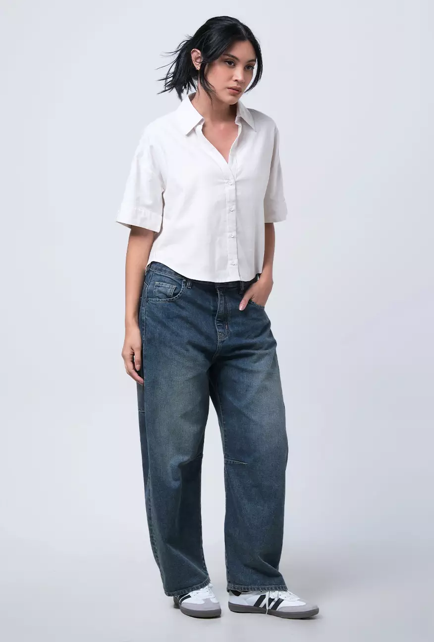 Kemeja Wanita Berinda Offwhite