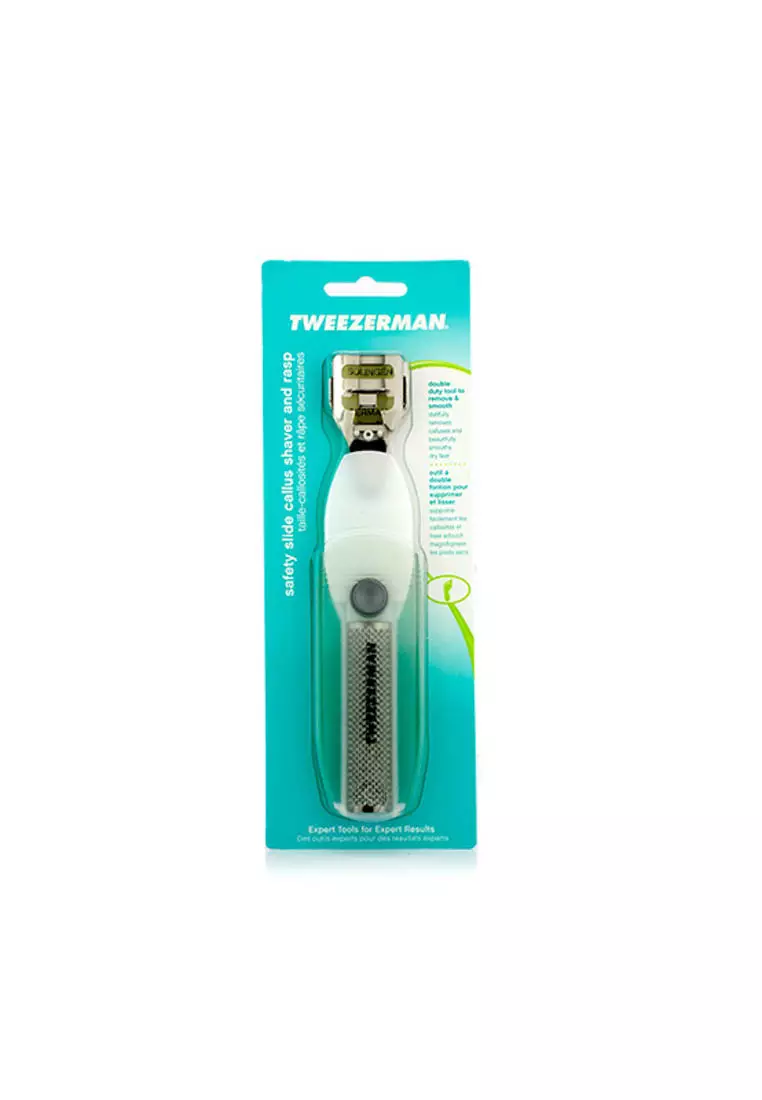 Buy TWEEZERMAN TWEEZERMAN Safety Slide Callus Shaver/ Rasp White