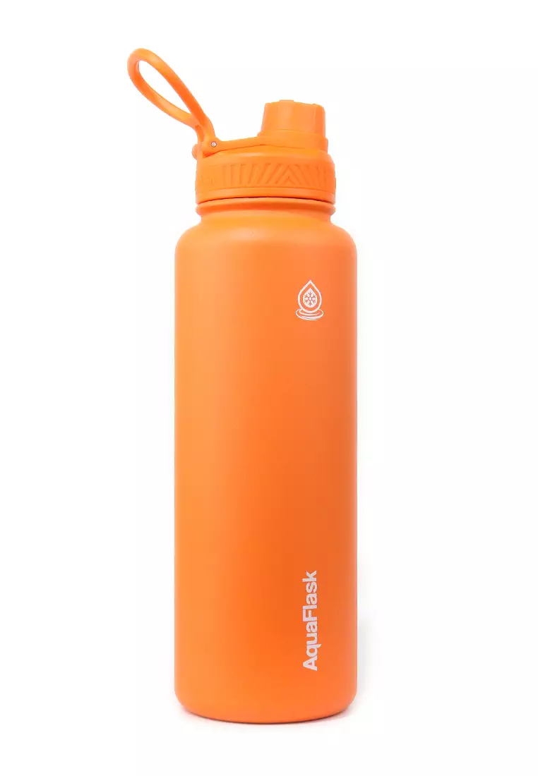40oz Wide Mouth Water Bottle Tangerine