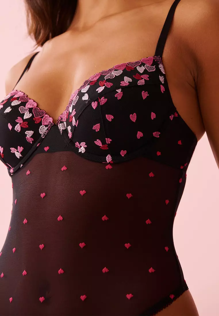 Teddy Embroidery Mesh