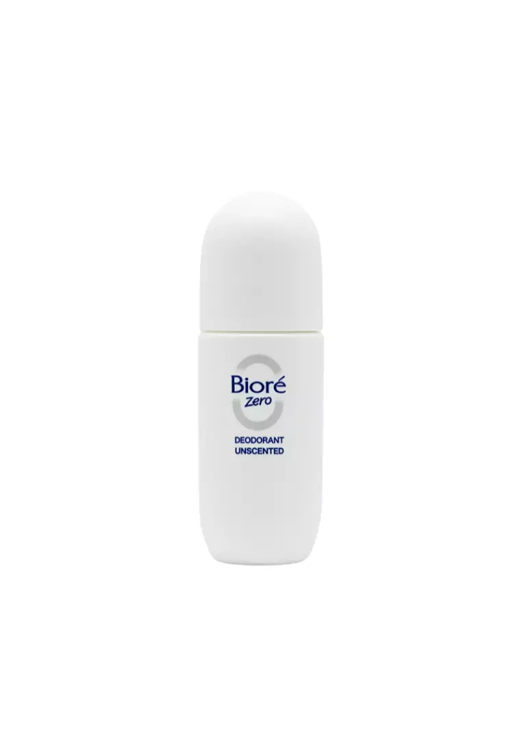 Bioré Zero Roll-On (Unscented) (40ml)