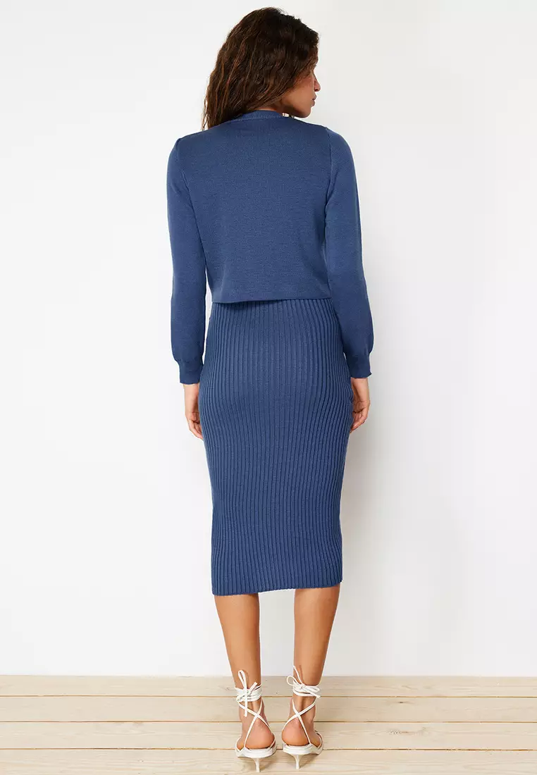 Knit Midi Dress