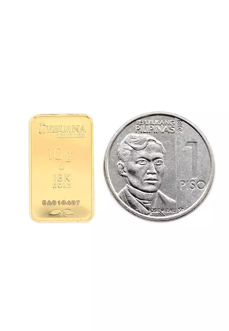 18K Gold Bar 10 grams
