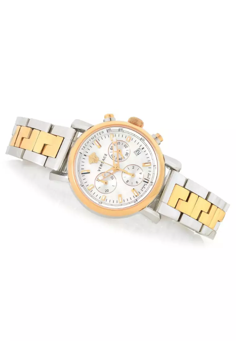 VERSACE DAY GLAM CHRONOGRAPH WOMEN'S WATCH 38MM VLB090014