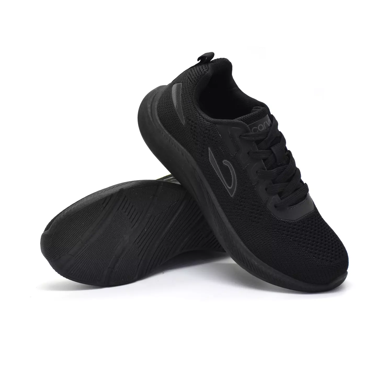 Carvil Sepatu Pria Smuller-LM Black/Black