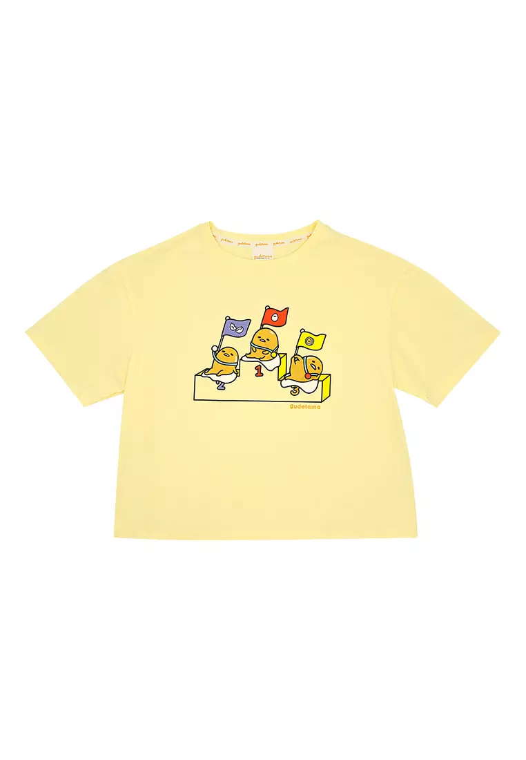 Ladies Licensed Graphic T-Shirt - Gudetama Winner