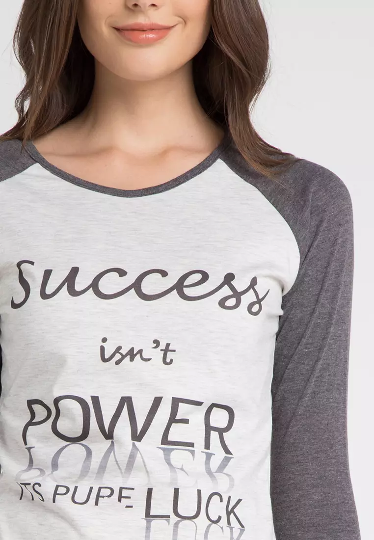 Print Success long sleeve Tshirt
